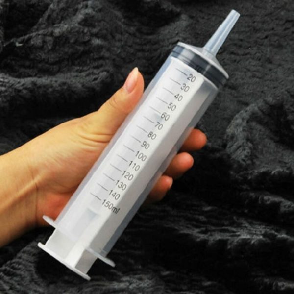 100-200ml Hotl Syringe Tools Reusable Large Big Hydroponics Nutrient Measuring - Image 2