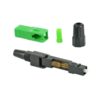 100 PCS Embedded SC APC Fiber Optic Fast Connector FTTH Single Mode Fiber Optic SC Quick Connector Green Adapter Field Assembly - Image 4
