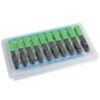 100 PCS Embedded SC APC Fiber Optic Fast Connector FTTH Single Mode Fiber Optic SC Quick Connector Green Adapter Field Assembly - Image 5