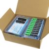 100 PCS Embedded SC APC Fiber Optic Fast Connector FTTH Single Mode Fiber Optic SC Quick Connector Green Adapter Field Assembly - Image 6