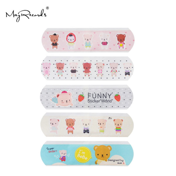 100PCs Waterproof Breathable Cute Cartoon Band Aid Hemostasis Adhesive Bandages First Aid Emergency Kit For Kids Children - Image 4