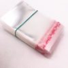 100pcs 4x6cm Resealable Poly Bag Transparent Plastic Bags Self Adhesive Seal Jewellery Making Bag