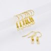 100pcs/lot 8 color Earring Findings Earrings Clasps Hooks Fittings DIY for DIY Jewelry Making Supplies Accessories - Image 5