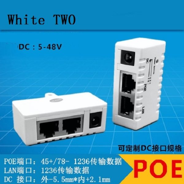 10M/100Mbp Passive POE Power Over Ethernet RJ-45 Injector Splitter Wall Mount Adapter For CCTV IP Camera Networking - Image 6