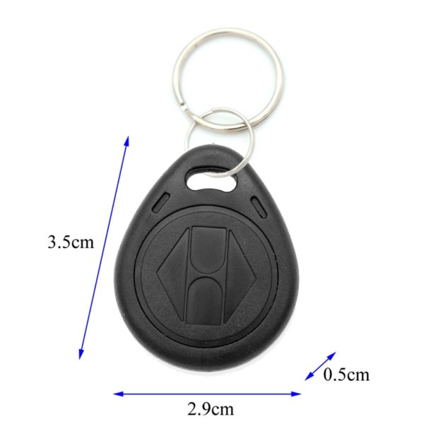 10pcs Read Only RFID 125 khz EM4100 Key Tag Keyfobs Ring Chip Keytab TK4100 Tags 125khz - Image 6