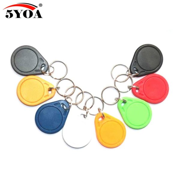 10pcs UID 13.56MHz IC Card Clone Changeable Smart Keyfobs Key Tags Card 1K S50 RFID Access Control Block 0 Sector Writable