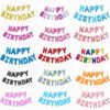 13pcs Happy Birthday Decoration Balloons Rose Gold Letter Foil Ballons Birthday Party Decorations Globos Balony Anniversaire