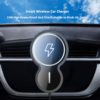 15W Smart Wireless Car Charger High Power Improve 200% Charge Speed Auto Attract By Magnet 360° Fast Charging For Iphone Phone - Image 3