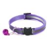 18 Colors Cats Bells Collars Adjustable Nylon Buckles Fashion Reflective Pet Collar Cat Head Pattern Supplies For Accessories - Image 3