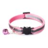 18 Colors Cats Bells Collars Adjustable Nylon Buckles Fashion Reflective Pet Collar Cat Head Pattern Supplies For Accessories - Image 4