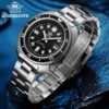 1970 Abalone Dive Watch 200m Sapphire crystal calendar NH35 Automatic Mechanical Steel diving Men's watch - Image 5