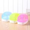 1PCS Pet Hamster Sand Bathroom Rectangle Non-slip Hamster Bath House Sand Bath Clear Container Small Animal Accessories
