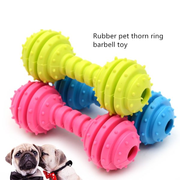 1PCS Pet Toys for Small Dogs Rubber Resistance To Bite Dog Toy Teeth Cleaning Chew Training Toys Pet Supplies Puppy Dogs Cats - Image 3