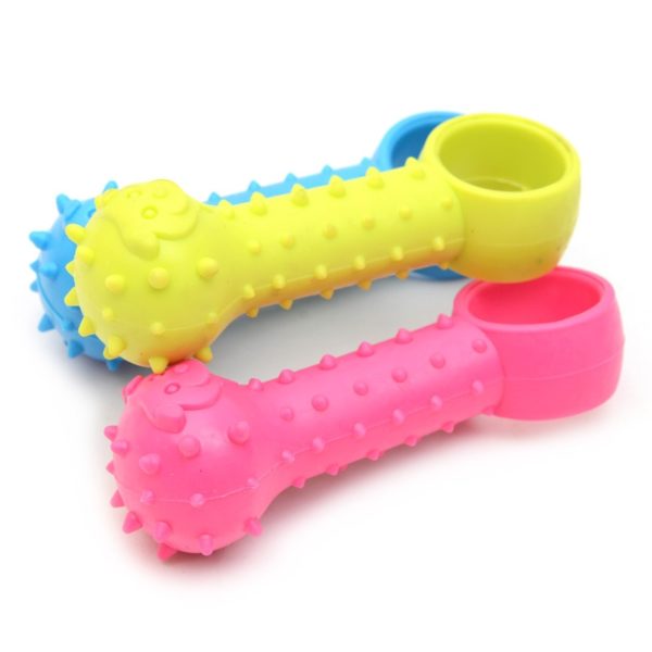 1PCS Pet Toys for Small Dogs Rubber Resistance To Bite Dog Toy Teeth Cleaning Chew Training Toys Pet Supplies Puppy Dogs Cats - Image 5