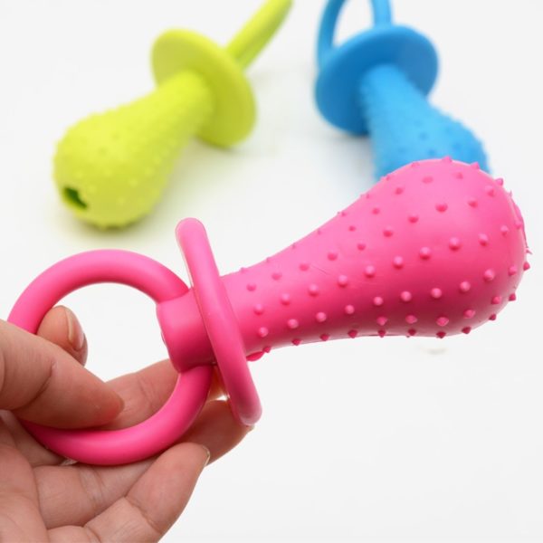 1PCS Pet Toys for Small Dogs Rubber Resistance To Bite Dog Toy Teeth Cleaning Chew Training Toys Pet Supplies Puppy Dogs Cats - Image 6