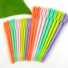 1Set(20PCs/Set) 2 3/4" Multicolor Plastic Sewing Needles For Crafts Clothing Shoes DIY Kniting Needles Cusp Crochet Hooks - Image 2