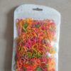 1mm Pet grooming Dog headwear Dogs Teddy York Rubber Band Does Hair Pet Rubber Band 20g 8024 Disposable rubber TPU about1000pcs