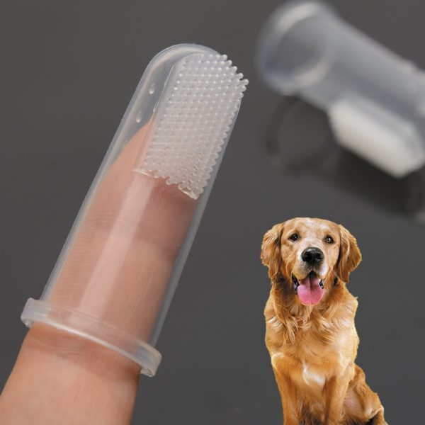 1pc Rubber Pet Finger Toothbrush Dog Toys Environmental Protection Silicone Glove for Dogs and Cats Clean Teeth Pet Accessories - Image 3