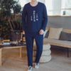 2018 fall new Chinese style retro personality embroidery leisure long-sleeved men's suit big size trend - Image 3