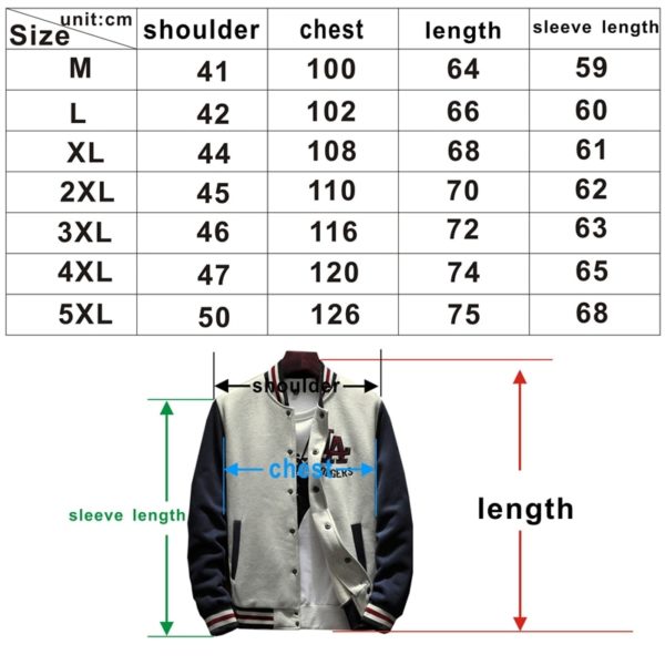 2020 New Arrival Letter Rib Sleeve Cotton Embroidery Logo Single Breasted Casual Bomber Baseball Jacket Loose Cardigan Coat - Image 6