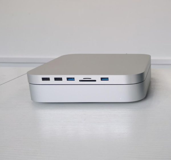 2020 Silver M1 Mac Mini Hub Ssd Adapter Hard Drive Enclosure Docking Station - Image 2