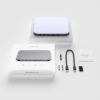 2020 Silver M1 Mac Mini Hub Ssd Adapter Hard Drive Enclosure Docking Station - Image 6