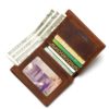 2020 Vintage Crazy Horse Handmade Leather Men Wallets Multi-Functional Cowhide Coin Purse Genuine Wallet For - Image 2