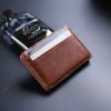 2021 New Arrival High Quality Leather Magic Wallets Fashion Small Men Money Clips Card Purse Thin Cash Holder 3 Colors - Image 3