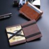 2021 New Arrival High Quality Leather Magic Wallets Fashion Small Men Money Clips Card Purse Thin Cash Holder 3 Colors - Image 4