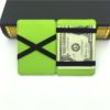 2021 New Brand Men's Leather Magic Wallet Money Clips Thin Clutch Bus Card Bag For Women Small Cash Holder Slim Man Purse - Image 3