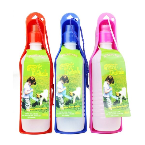 250ml Creative Pet Dog Drink Water Bottle Plastic Portable Water Bottle Pets Outdoor Travel Drinking Water Feeder Bowl - Image 2