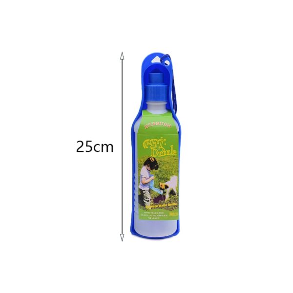 250ml Creative Pet Dog Drink Water Bottle Plastic Portable Water Bottle Pets Outdoor Travel Drinking Water Feeder Bowl - Image 6