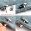 2PCs Snap Fastener Metal Buttons For Clothing Jeans Perfect Fit Adjust Self Increase Reduce Waist Free Nail Twist Sewing Buttons - Image 2