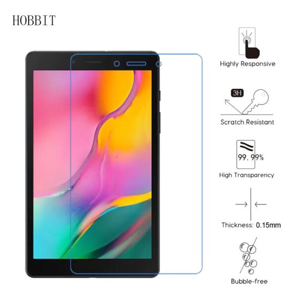 3Pcs For Samsung Galaxy Tab A 8.0 2019 8" T295 T290 Tablet Screen Protector 0.15mm Nano Scratch Proof Explosion-proof Film - Image 2