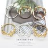 4Pcs Metal Alloy Napkin Ring For Wedding Table Decoration Napkin Holder Birthday Party Towel Ring Dining Table