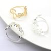 4Pcs Metal Alloy Napkin Ring For Wedding Table Decoration Napkin Holder Birthday Party Towel Ring Dining Table - Image 4