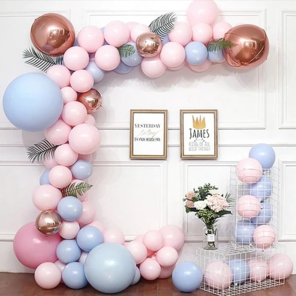 5M Balloon Chain Balloons Accessories Balloon Chain Bow Clips Rubber Happy Birthday Party Wedding Backdrop Balloon Decoration - Image 4