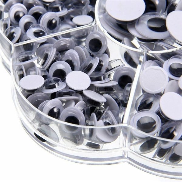 700PCS Self Adhesive Giant Wiggly Googly Eyes for DIY Art Craft Toys глаза для игрушек Scrapbooking Decor Eyes Craft Supplies - Image 4