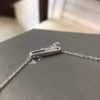 925 Sterling Silver French three diamond move series Rose Gold Plated Original brand Fine jewelry For women messika Necklace - Image 4