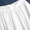 AECU Women Pant Wide Leg Solid Color Culottes Pant Female High Waist Thin Chiffon Plus Size Casual Ladies Culottes Trousers - Image 6