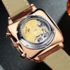 AILANG 2020 new watch men's automatic mechanical watch waterproof tourbillon black technology luminous fashion men's watch - Image 5