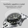 Addies Dive Pilot Watch Automatic Mechanical Diver Watch C3 Luminous men's watches divers Sapphire Crystal 200m dive watch NH35 - Image 4