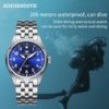 Addies Dive Pilot Watch Automatic Mechanical Diver Watch C3 Luminous men's watches divers Sapphire Crystal 200m dive watch NH35 - Image 6