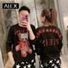 Alex Plein Hoodies Women Aesthetic Oversize Teddy Bear 100% Cotton Sweatshirt Couple Clothing Streetwear Fashion Top - Image 4