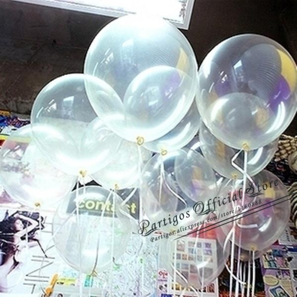 All size Clear Balloons Transparent Latex Balloons helium globals Wedding Party supplies Brithday party Decor DIY balloons decor - Image 4