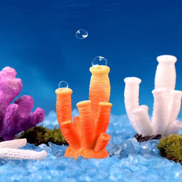 Artificial Coral Fish Tank Decoration Resin DIY Small Ornaments Aquarium Decor Gifts - Image 3