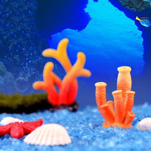 Artificial Coral Fish Tank Decoration Resin DIY Small Ornaments Aquarium Decor Gifts - Image 5