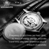 Automatic Mechanical Men's watch Sapphire Crystal Stainless Steel NH35 Pilot watch1940 Leather Waterproof automatic watch men - Image 2