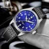 Automatic Mechanical Men's watch Sapphire Crystal Stainless Steel NH35 Pilot watch1940 Leather Waterproof automatic watch men - Image 5
