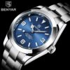 BENYAR 2020 New Stainless Steel Automatic Men Watches Top Brand Waterproof Luxury Men Mechanical Wristwatch Relogio Masculino